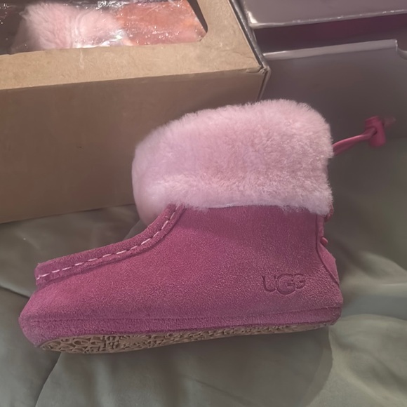 UGG Pink Booties in box (BOTH included ) - Picture 4 of 5